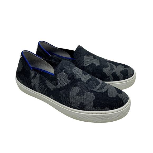 Rothy's Slip-On Sneaker Gray Camo - Picture 1 of 7